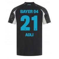 Dres Bayer Leverkusen Amine Adli #21 Tretina 2024-25 Krátky Rukáv